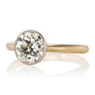 2.03ct old mine cut diamond Ring