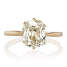 2.03ct old mine cut diamond Ring