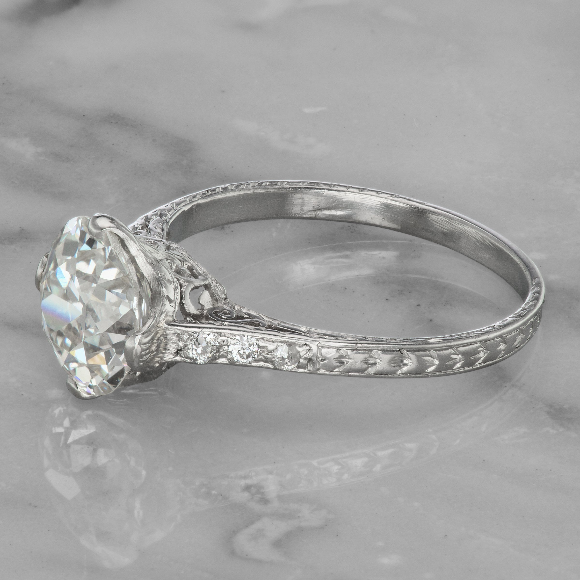 2.04ct old European cut Diamond