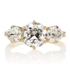2.05ct old European cut diamond Ring