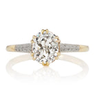 2.05ct old mine cut diamond Ring