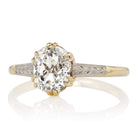 2.05ct old mine cut diamond Ring