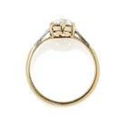 2.05ct old mine cut diamond Ring