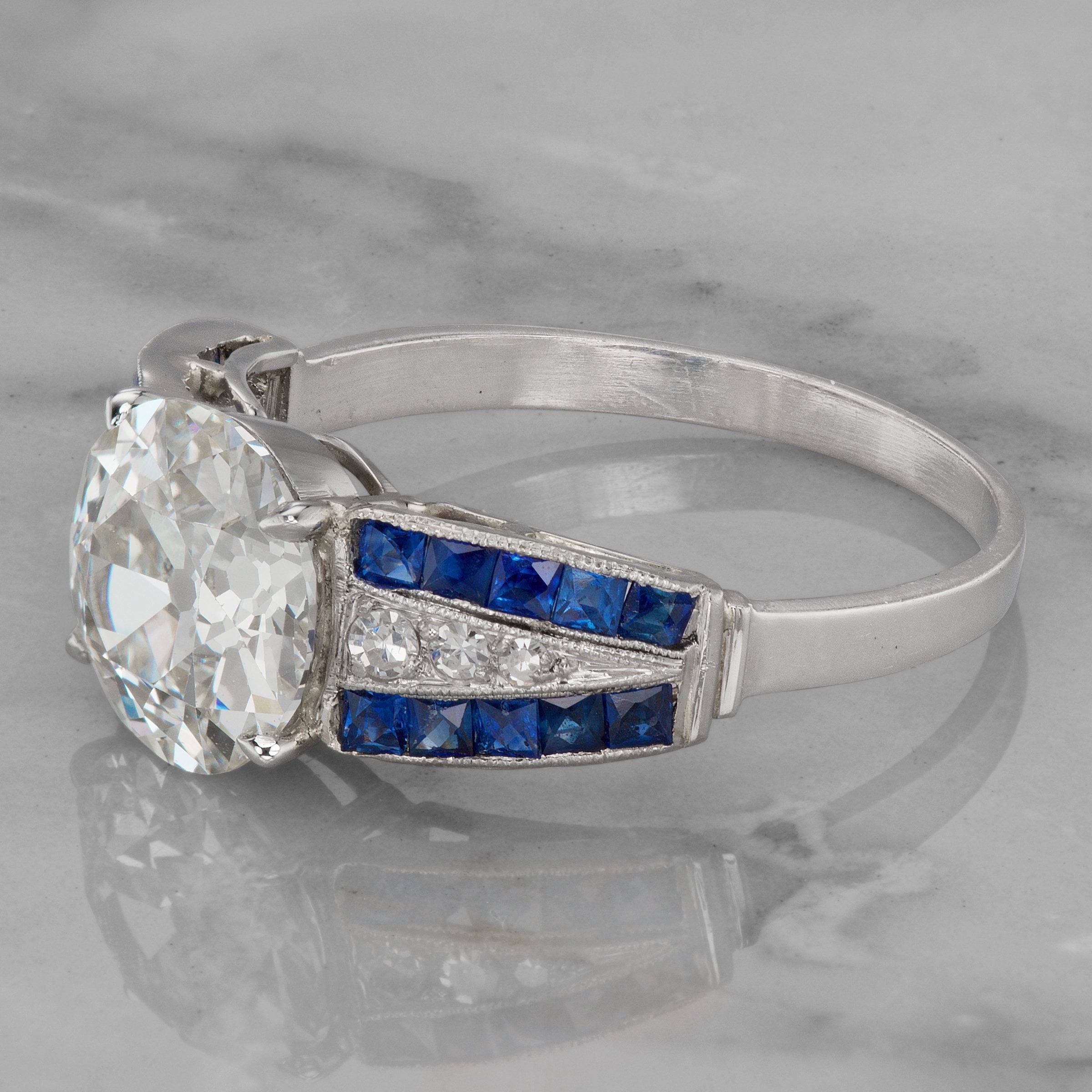 2.06ct old European cut diamond