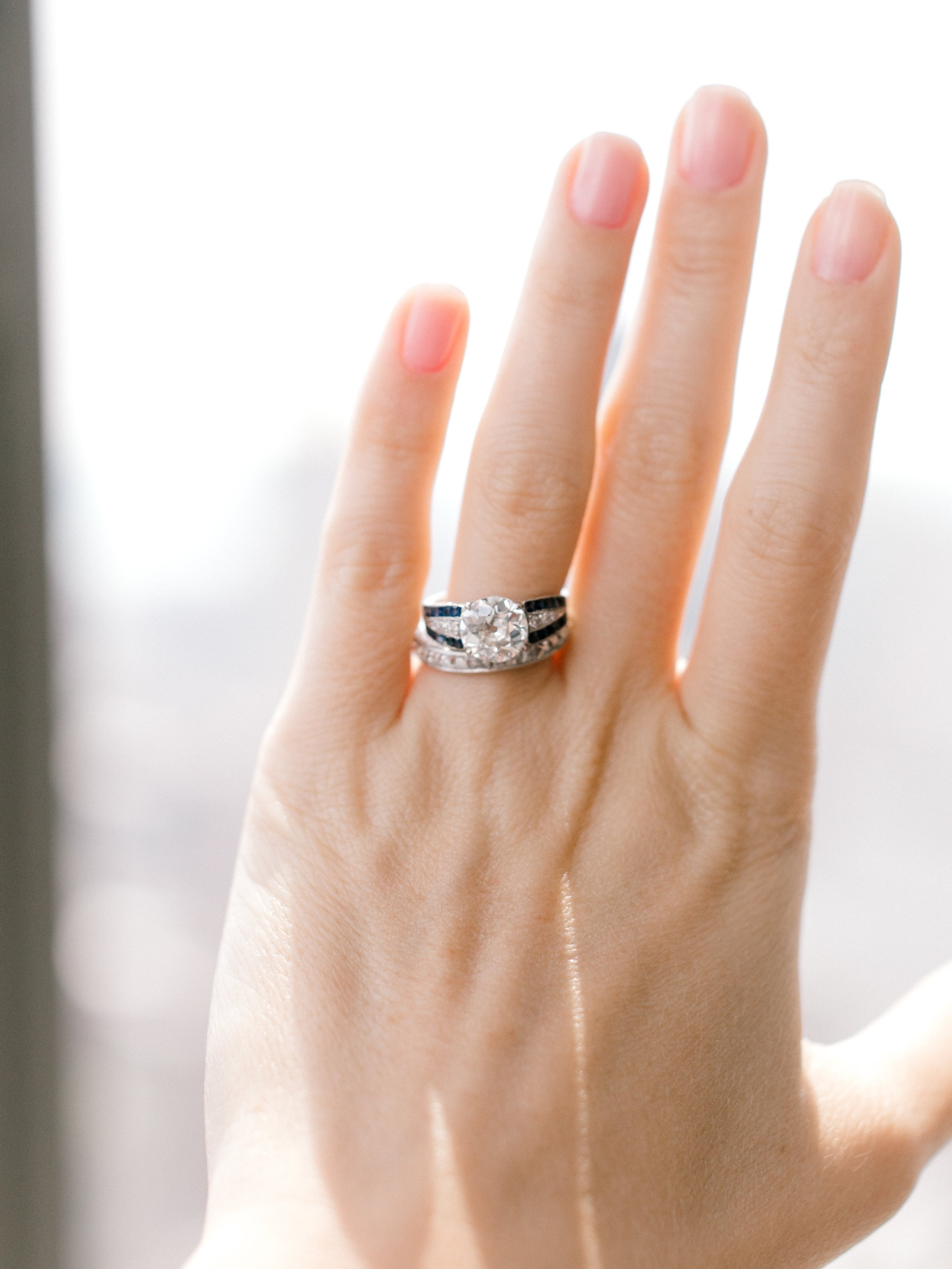 2.06ct old European cut diamond