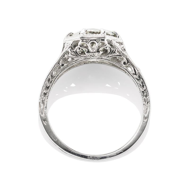 2.06ct old European cut diamond Ring