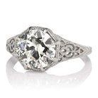 2.06ct old European cut diamond Ring