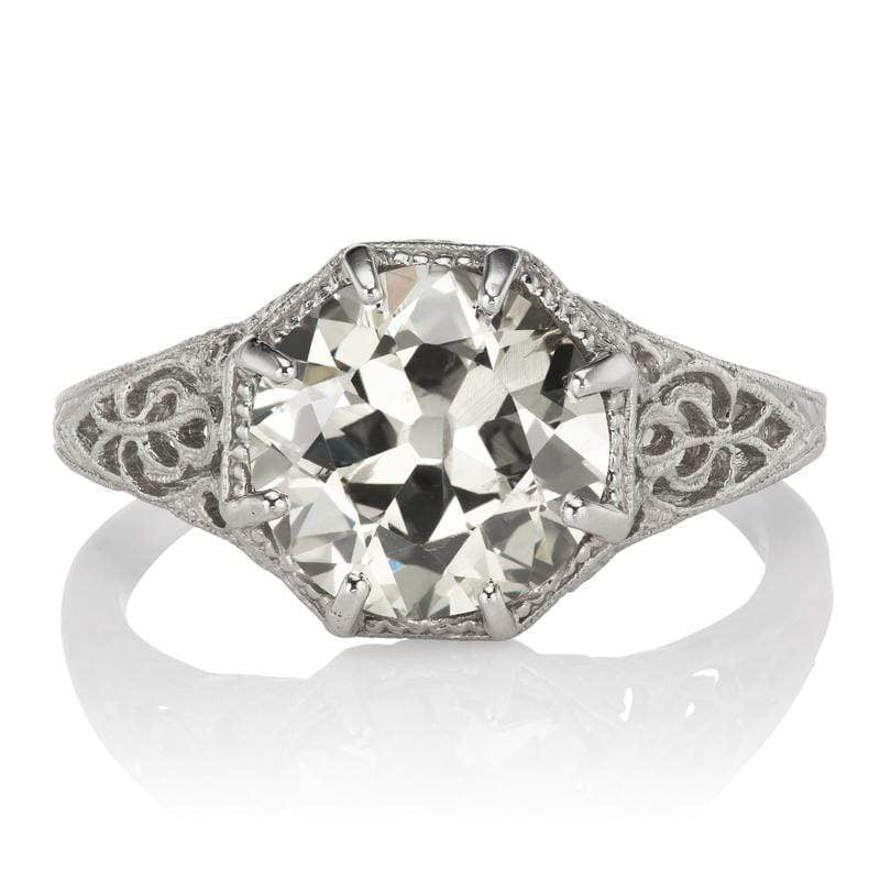 2.06ct old European cut diamond Ring