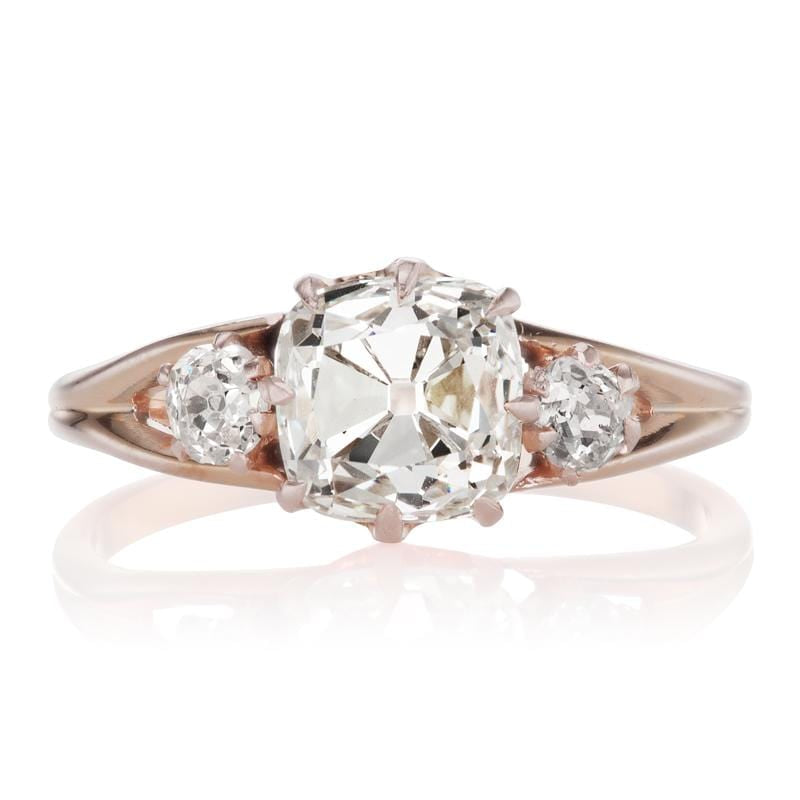 2.06ct old mine cut diamond