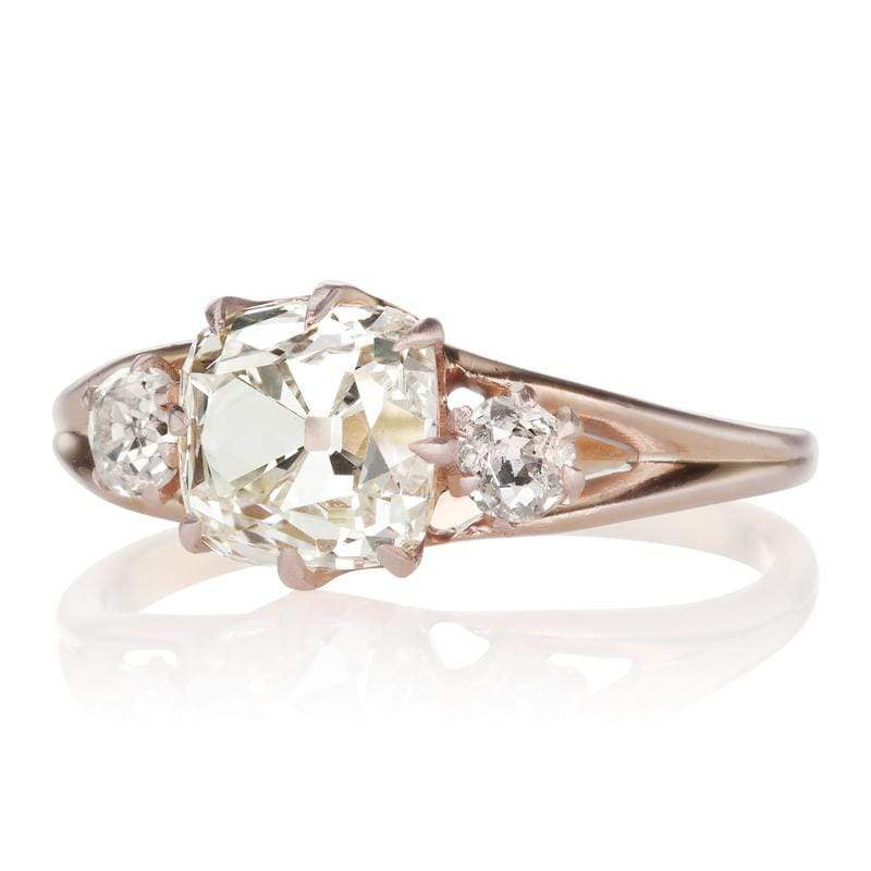 2.06ct old mine cut diamond