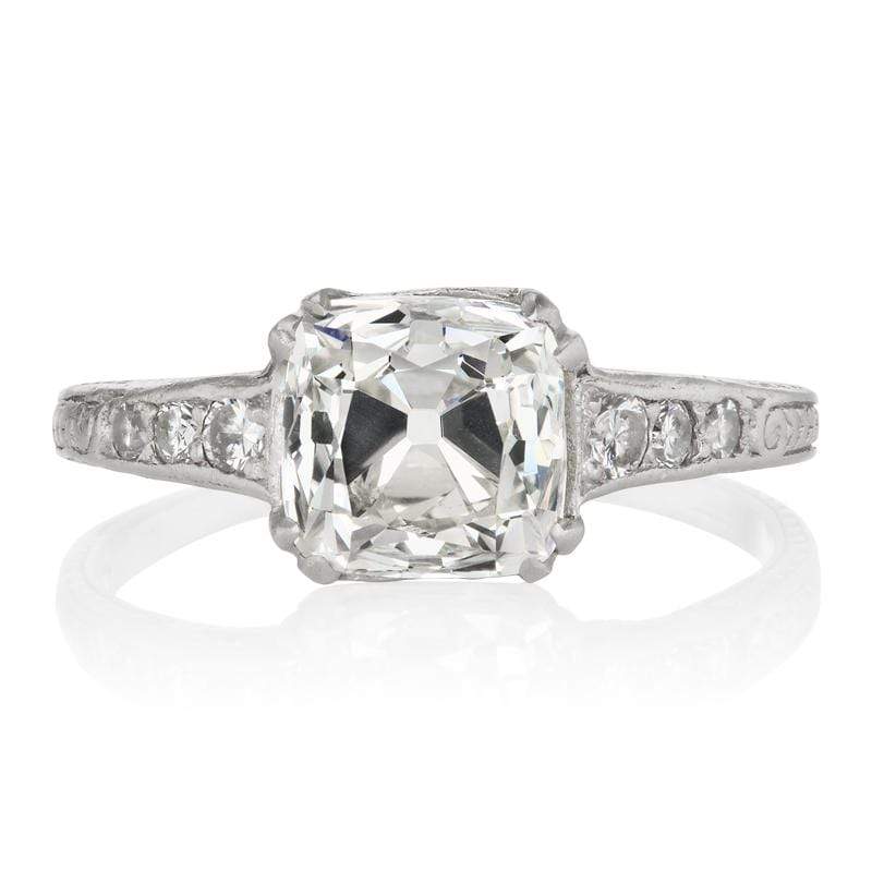 2.07ct old mine cut diamond