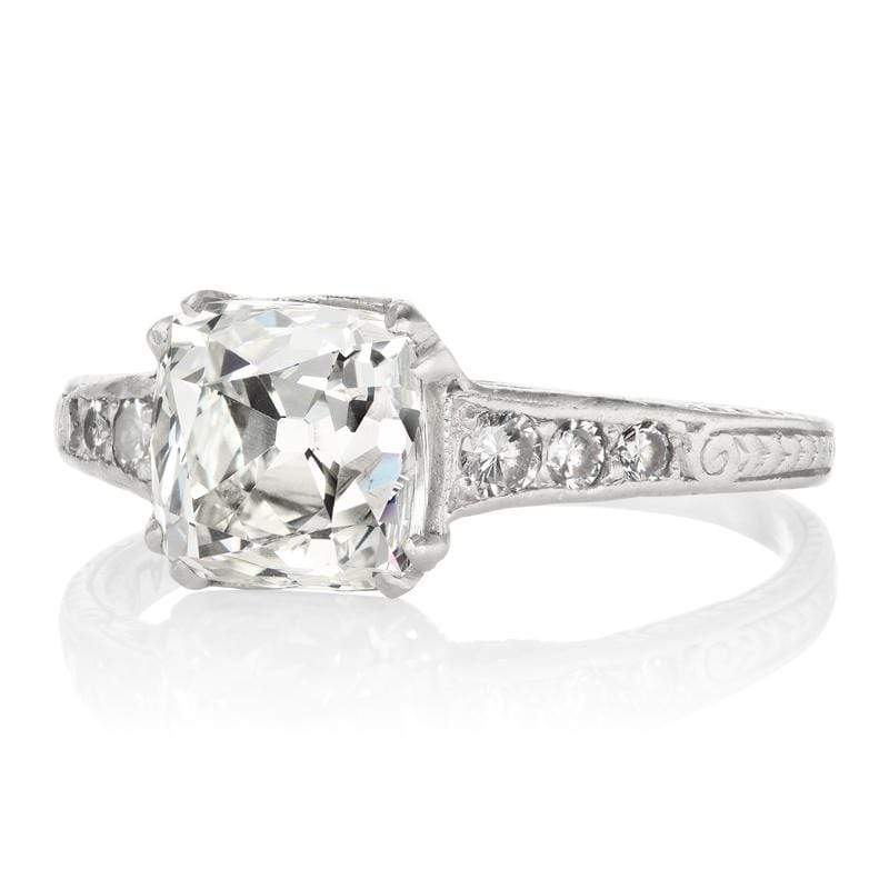 2.07ct old mine cut diamond