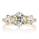 2.07ct old mine cut diamond Ring