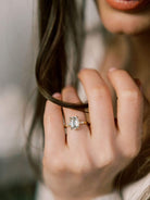 2.08ct Emerald cut diamond Ring