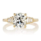 2.08ct old mine cut diamond Ring