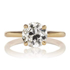 2.10ct old European cut diamond Ring