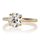 2.10ct old European cut diamond Ring