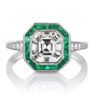 2.11ct asscher cut diamond