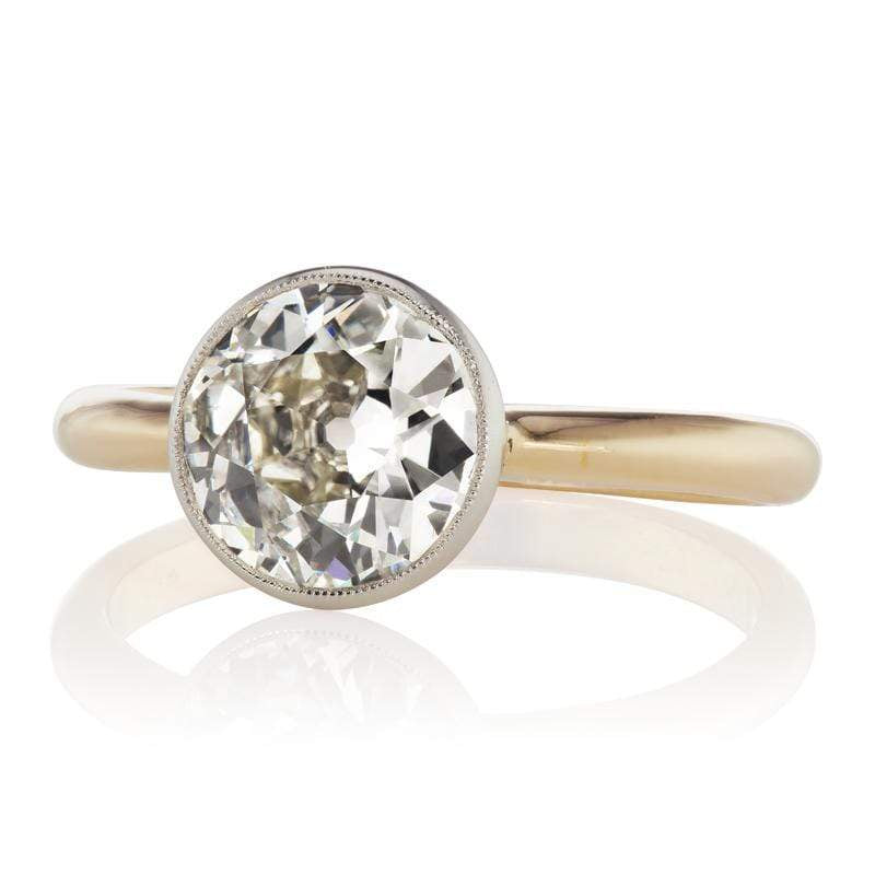 2.11ct old European cut diamond Ring