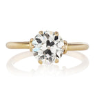 Elegant 2.12 ct Vintage Old European Cut Diamond Engagement Ring
