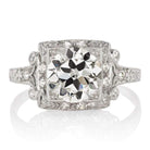 2.12ct Transitional cut diamond Ring