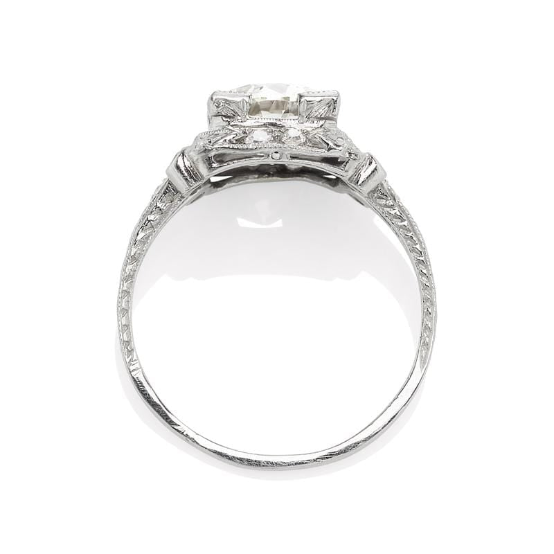 2.12ct Transitional cut diamond Ring