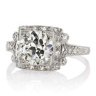 2.12ct Transitional cut diamond Ring