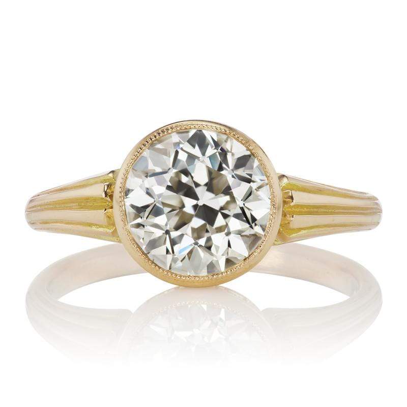 2.13ct Transitional cut diamond Ring