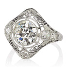 2.14ct old European cut diamond Ring