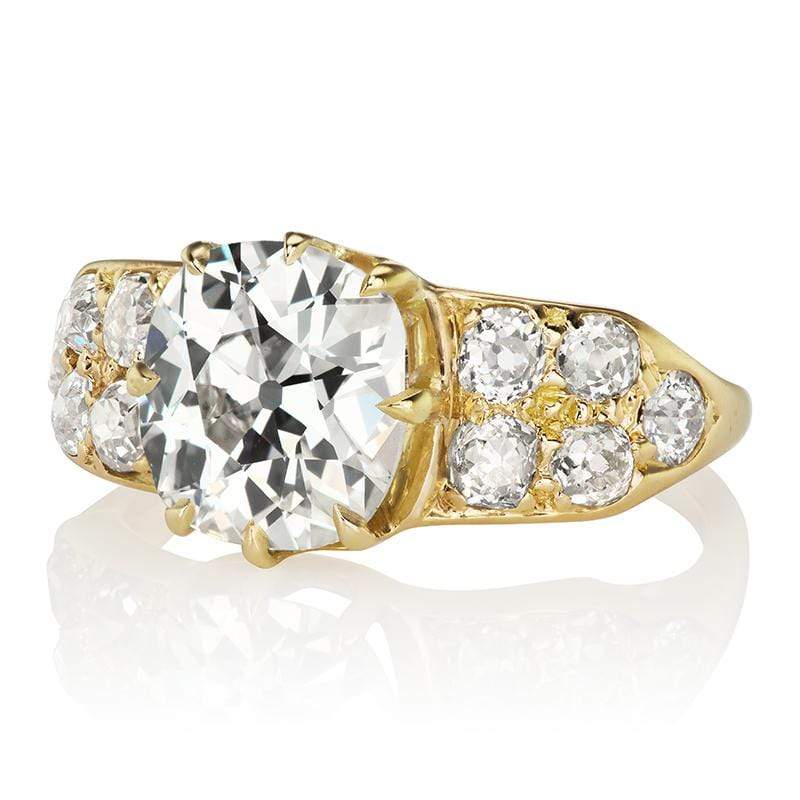 2.14ct old mine cut diamond