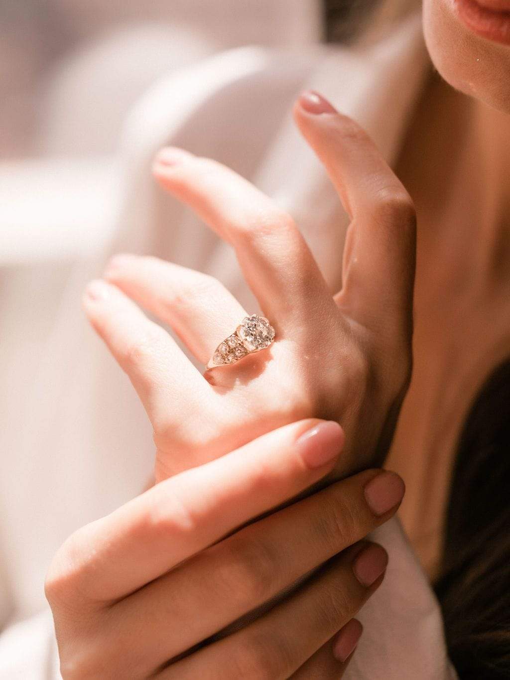 2.14ct old mine cut diamond