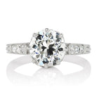 2.14ct Transitional cut diamond Ring