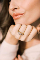 2.15ct old mine cut diamond Ring