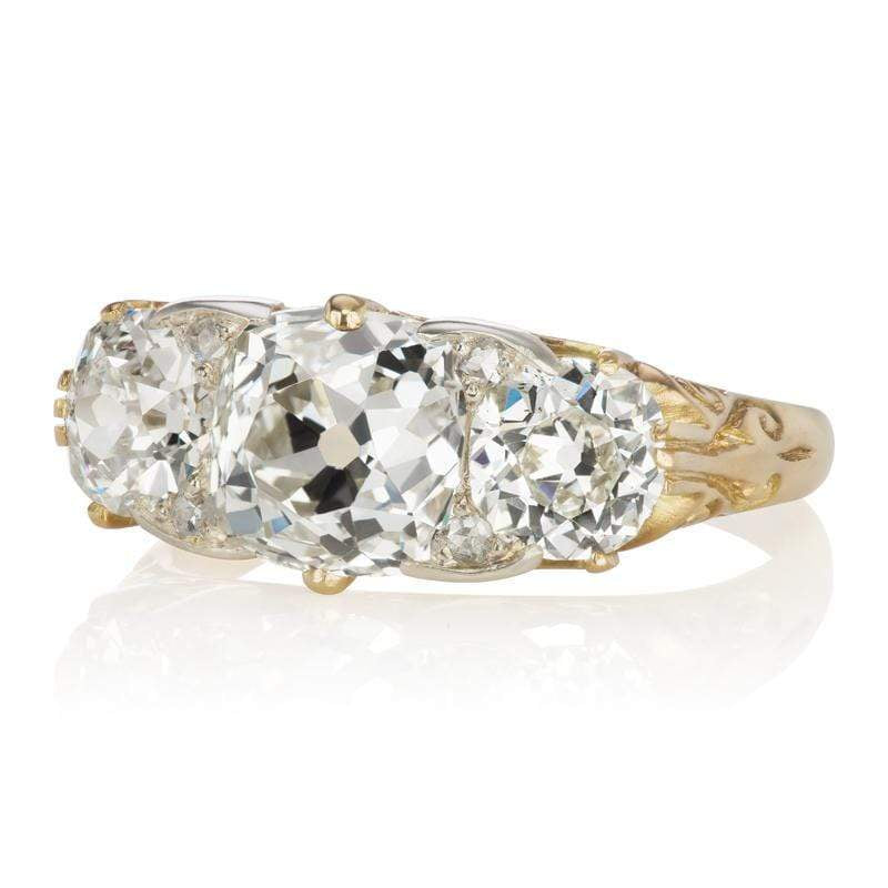 2.15ct old mine cut diamond Ring
