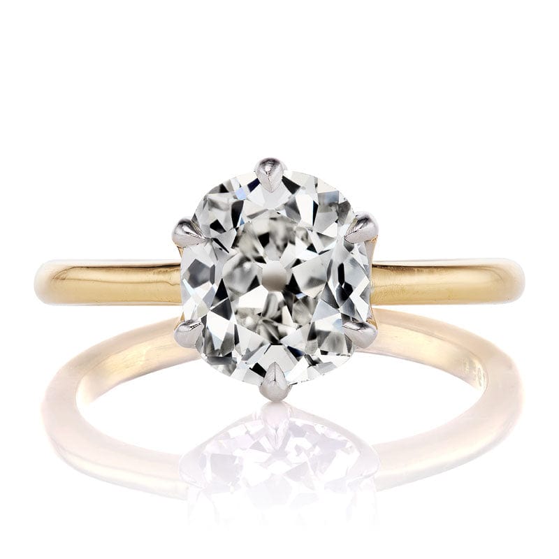 2.17ct old mine cut diamond