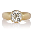 Chunky 2.17 Carat Antique Diamond Ring