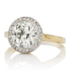 2.21ct old European cut diamond