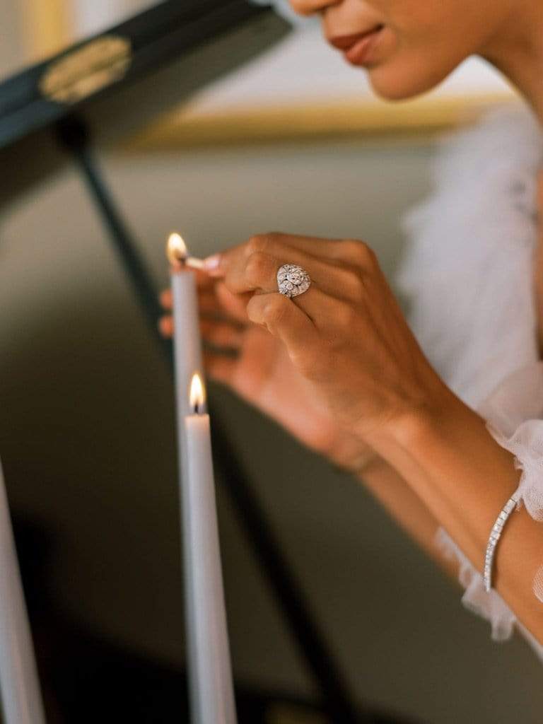 Old European cut diamond 