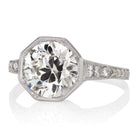 2.22ct Transitional cut diamond Ring