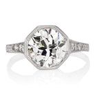 2.22ct Transitional cut diamond Ring