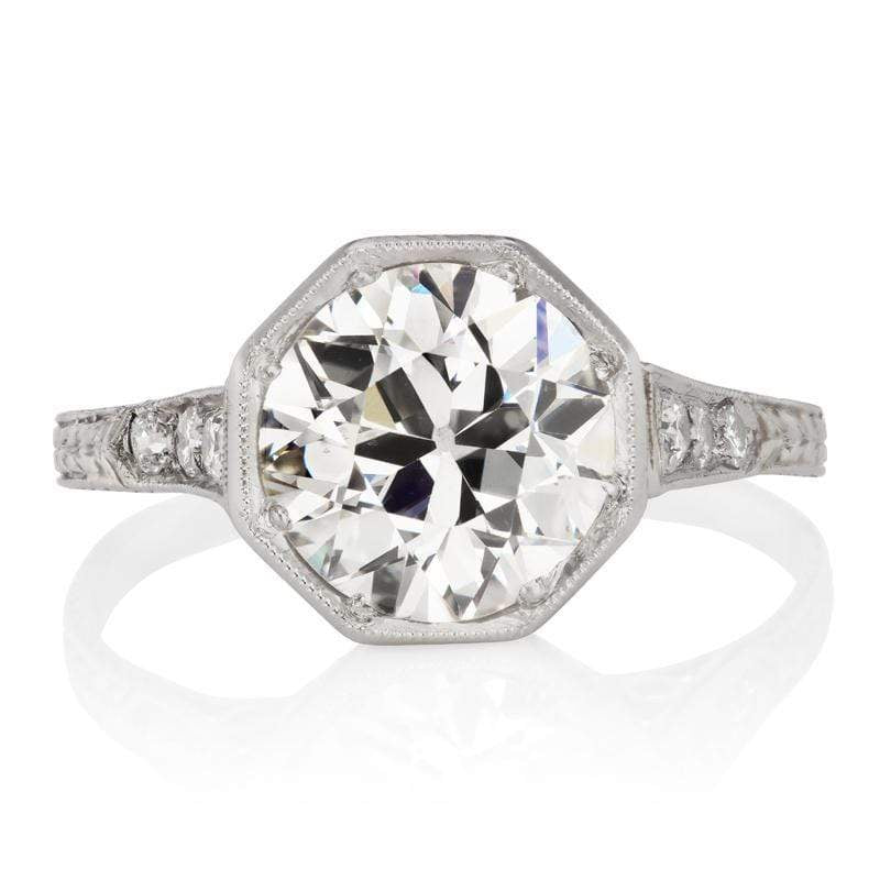 2.22ct Transitional cut diamond Ring