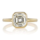 2.23ct Asscher cut diamond Ring