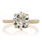 2.23ct old European cut diamond Ring