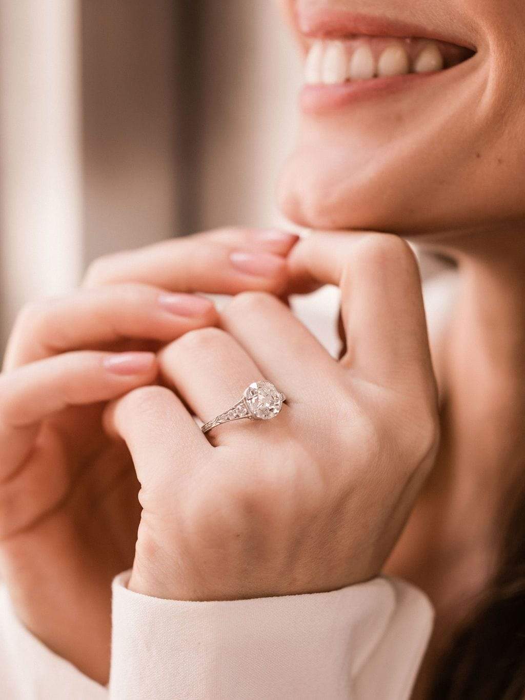 2.24ct old Mine Cut diamond