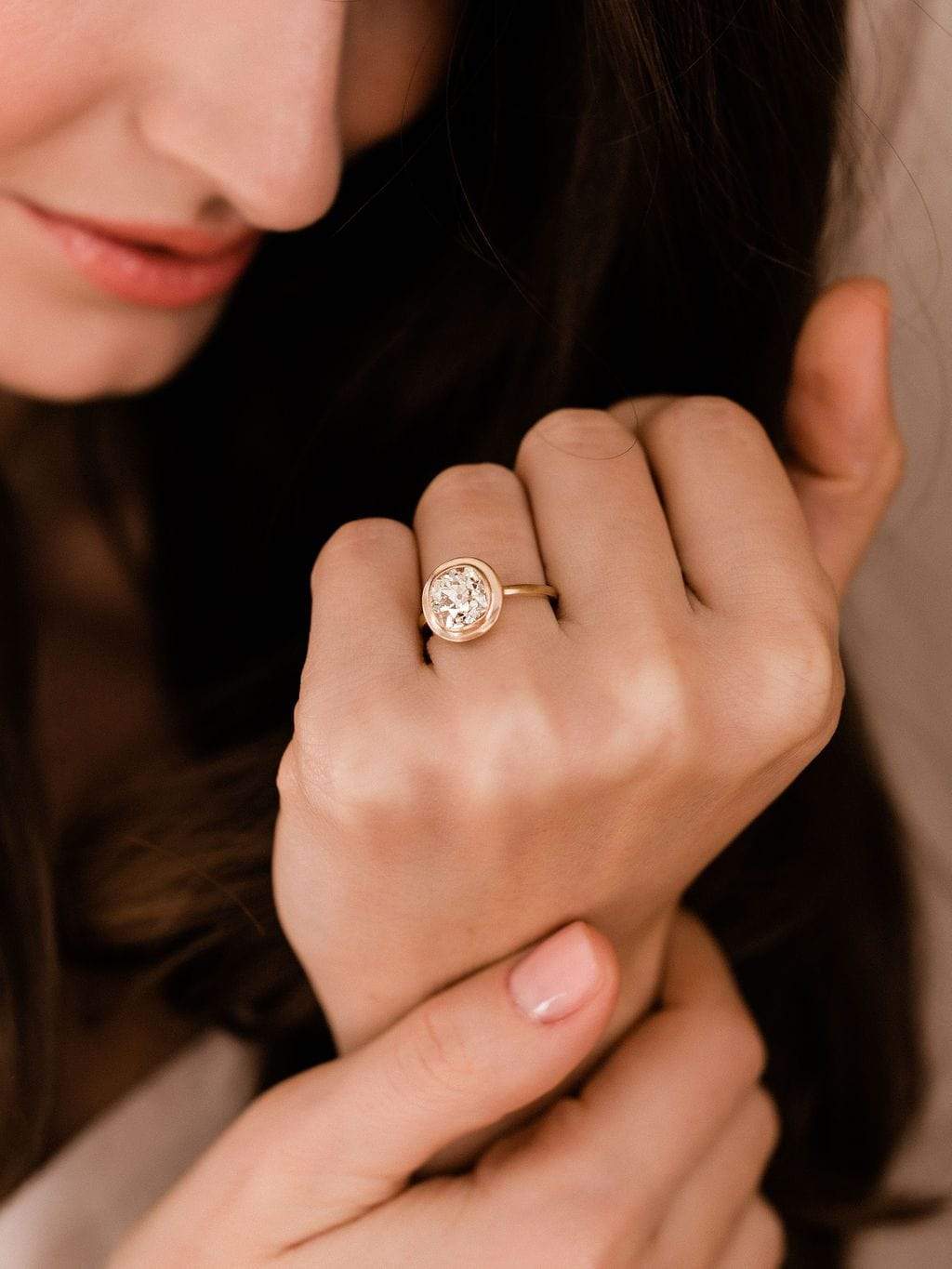 2.24ct old Mine Cut diamond