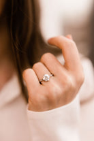 2.25 old European cut diamond Art Deco Solitaire Engagement Ring