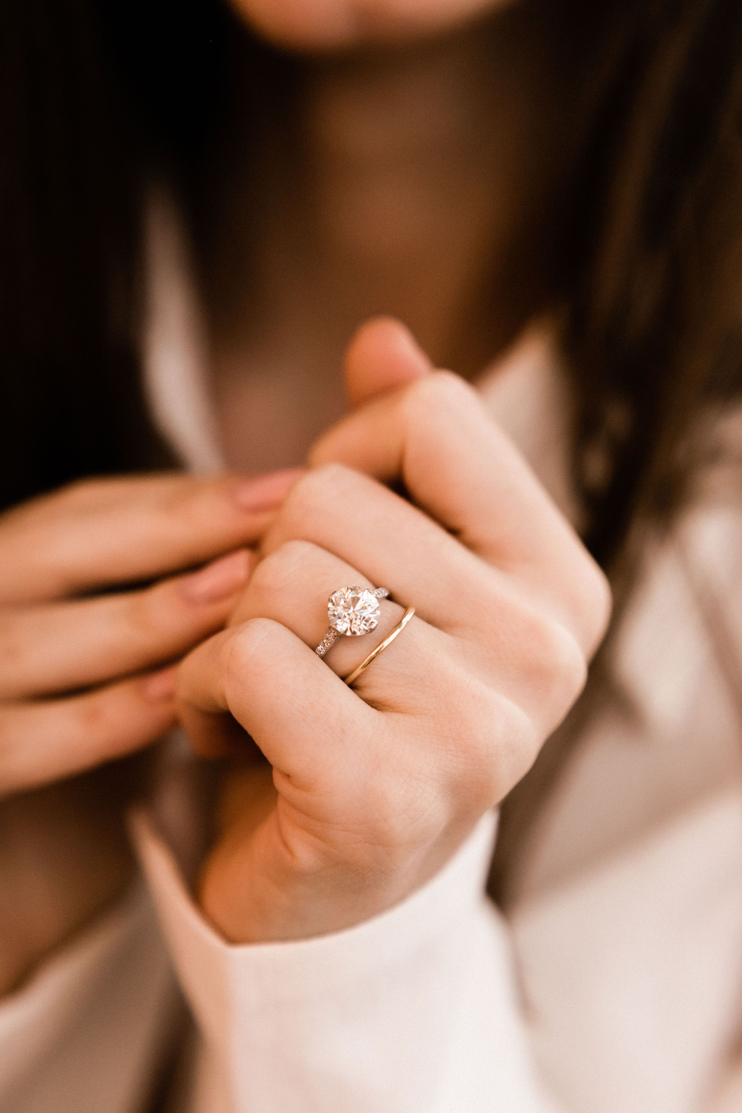 2.25 old European cut diamond Art Deco Solitaire Engagement Ring