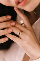 2.25ct antique cushion diamond