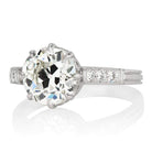 2.27ct old European cut diamond Ring