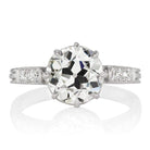 2.27ct old European cut diamond Ring